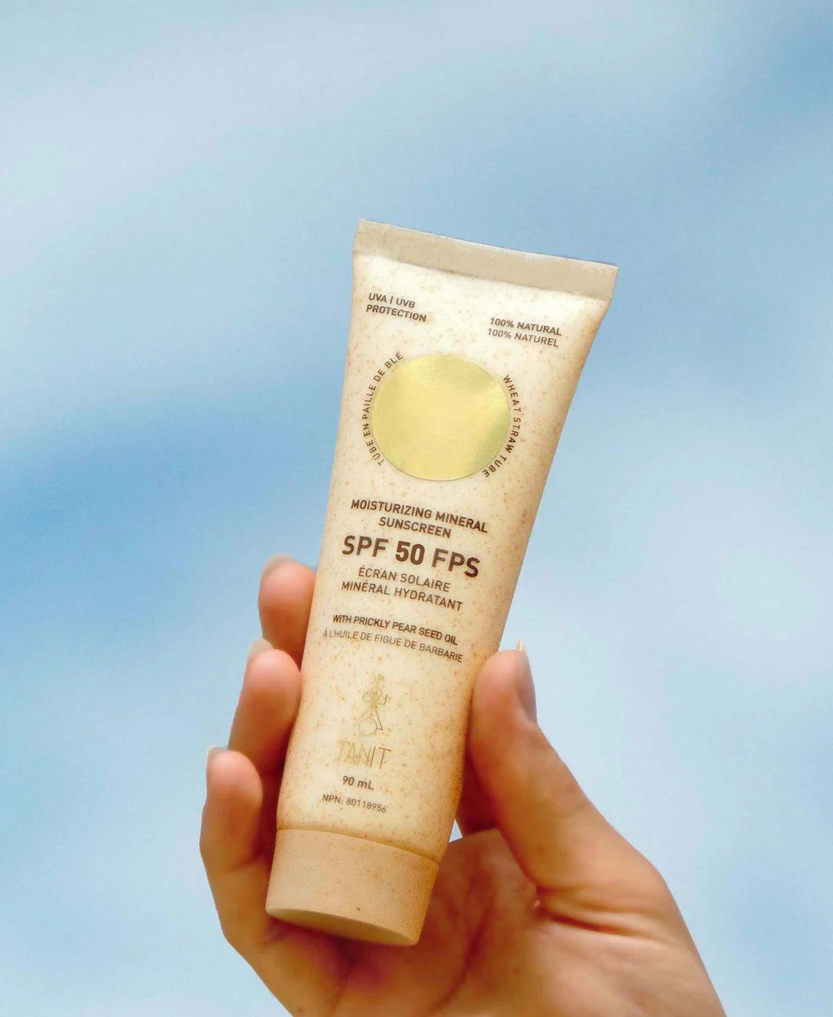 Tanit Écran solaire minéral hydratant Coco & Vanille Soins corporels Tanit