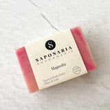 Savonnerie Saponaria Gros Savon naturel Soins corporels Savonnerie Saponaria Magnolia