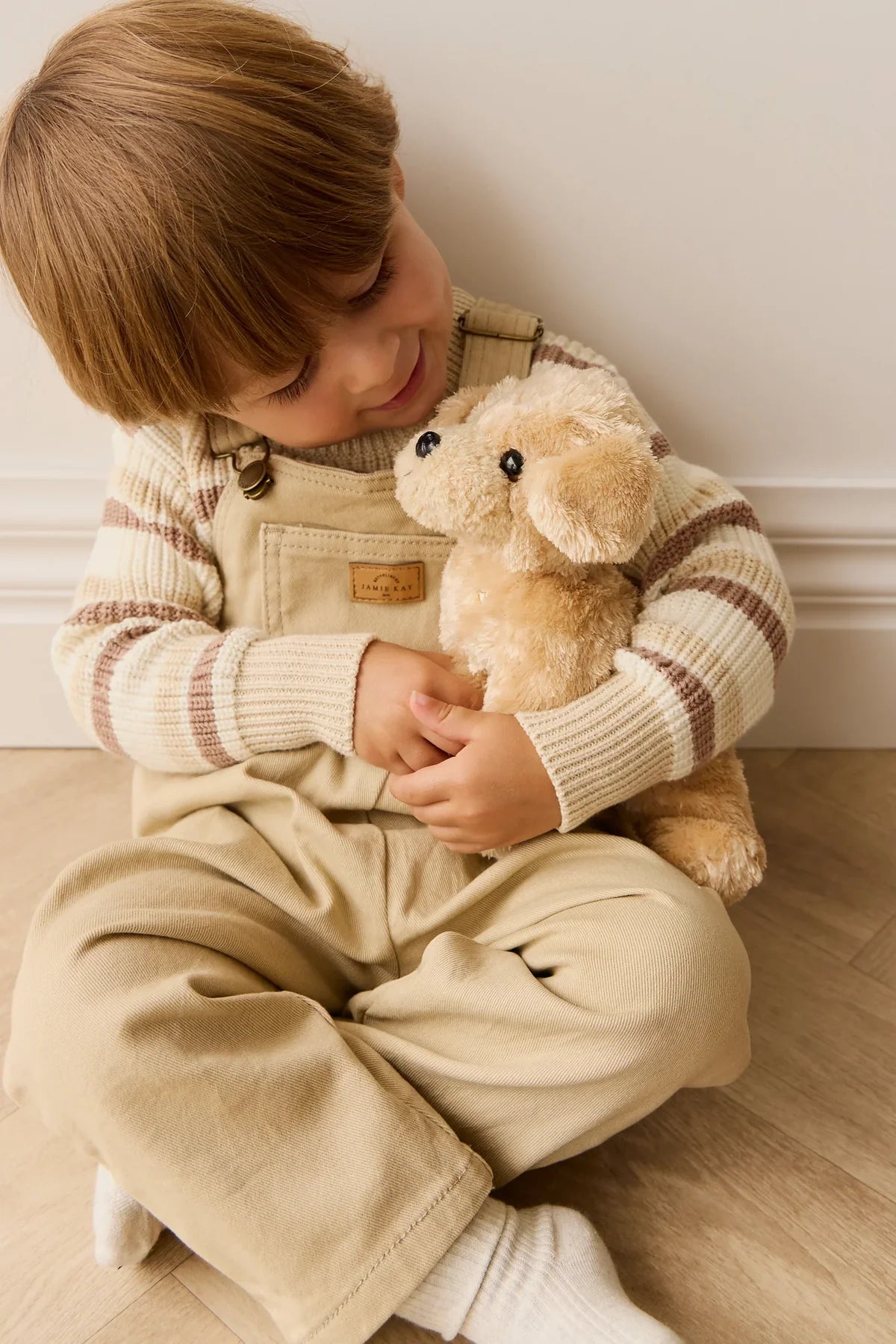 Snuggle Bunnies Peluche Milo le chien retriever Snuggle Bunnies