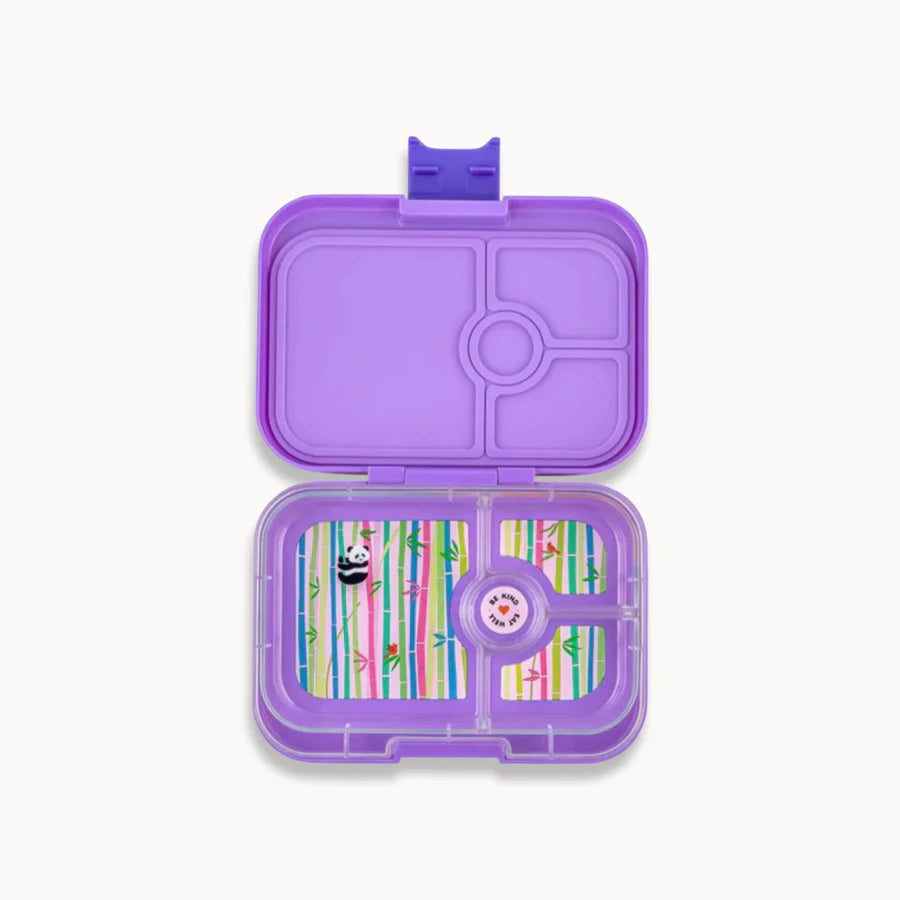 Yumbox Panino 4 compartiments Alimentation Yumbox Dreamy Purple - Thème Pandas