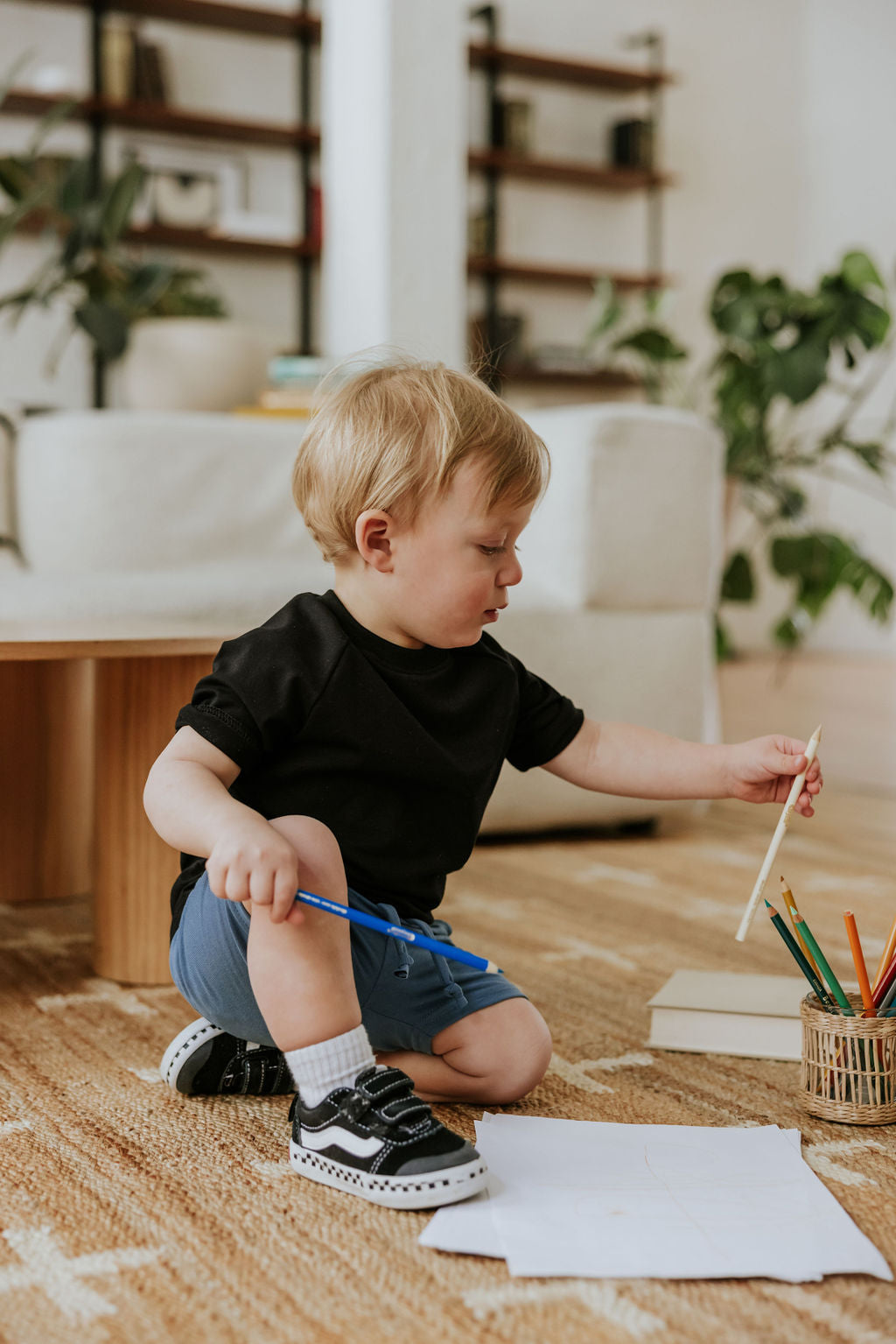 Zak &amp; Zoé T-shirt évolutif Vêtements Zak &amp; Zoé 3-12 mois Noir