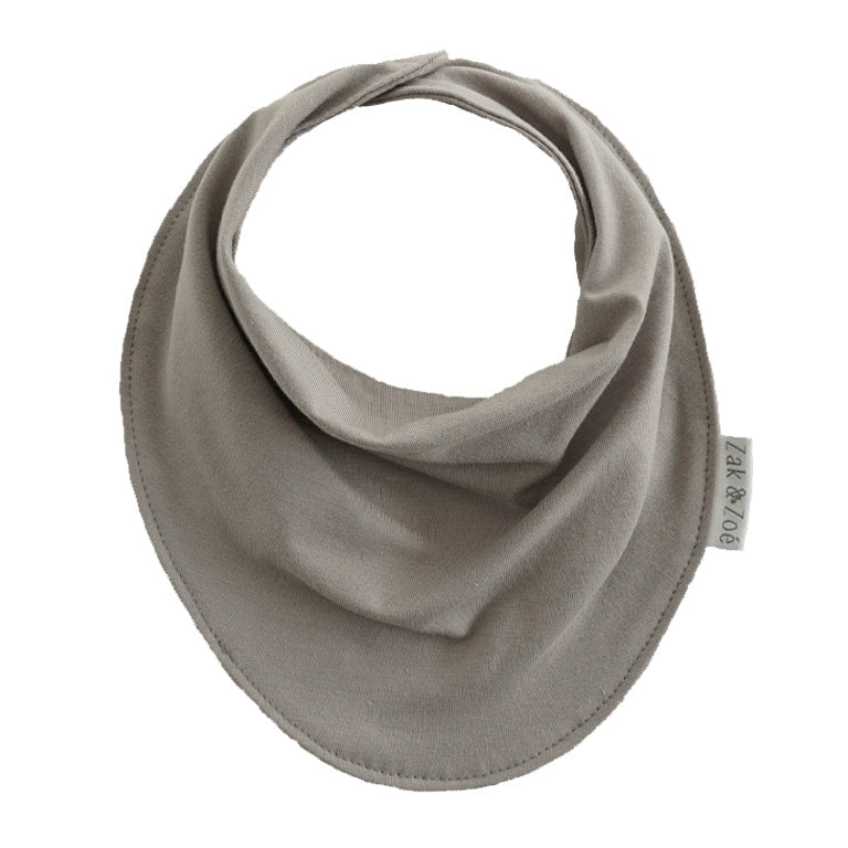 Zak & Zoé Bavoir drapé Vêtements Zak & Zoé Gris