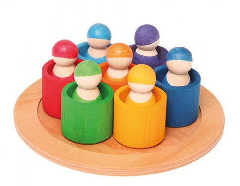 Grimm's 7 amis Arc-en-ciel Jouets Grimm's Spiel & Holz Design   