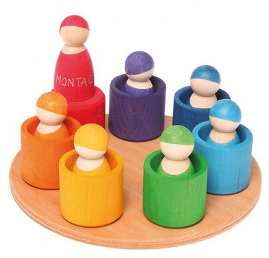 Grimm's 7 amis Arc-en-ciel Jouets Grimm's Spiel & Holz Design   