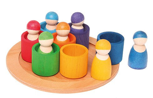 Grimm's 7 amis Arc-en-ciel Jouets Grimm's Spiel & Holz Design   