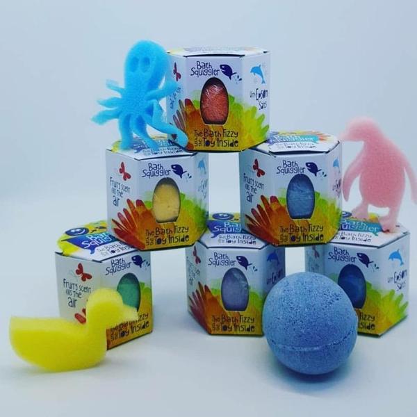 Loot toy Bath squiggler Bath bomb unit