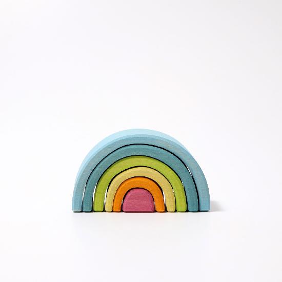 Grimm's Multicolor Rainbow 6 Pieces