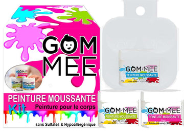 GOM-MEE Peinture nettoyante moussante Boite cadeau