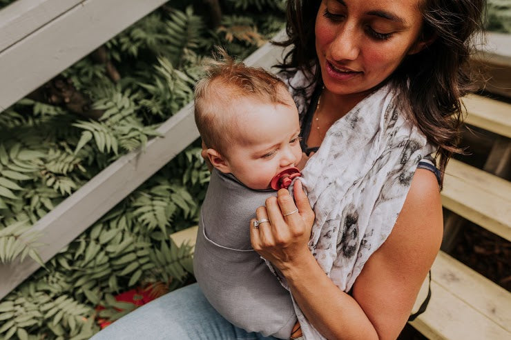 Gustine porte-bébé préformé Évolutif Lin - Boutique Planète Bébé