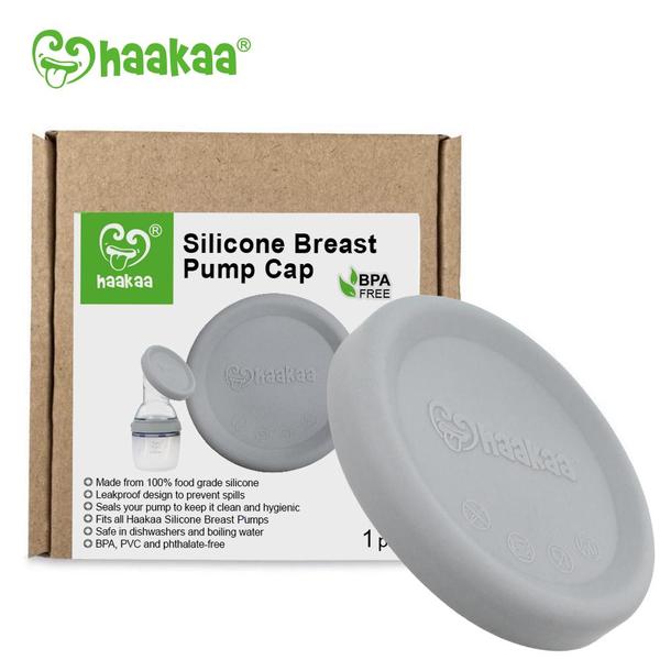 Haakaa Couvercle en silicone pour tire-lait manuel Haakaa - Boutique Planète Bébé