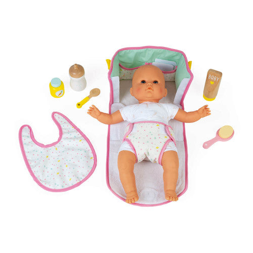 Janod Birth set for diaper bag doll