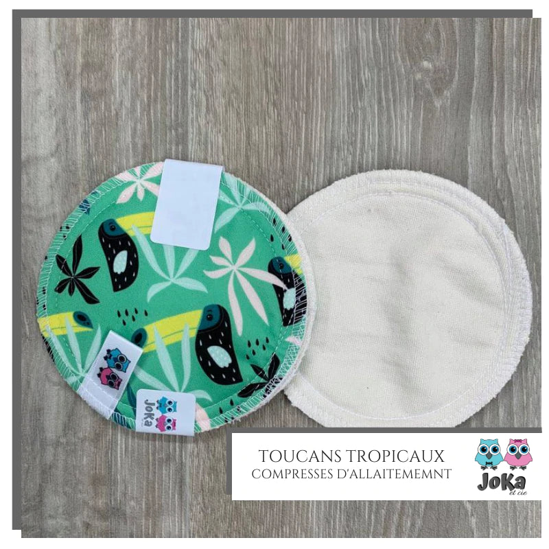 Joka Compresses d&#39;allaitement lavables Allaitement Joka Bébé   