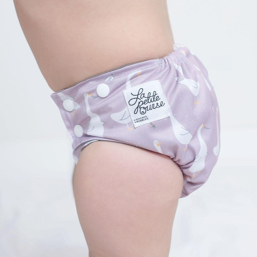 La Petite Ourse Cloth diaper with press stud pocket