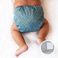 La Petite Ourse Cloth diaper with Velcro pocket