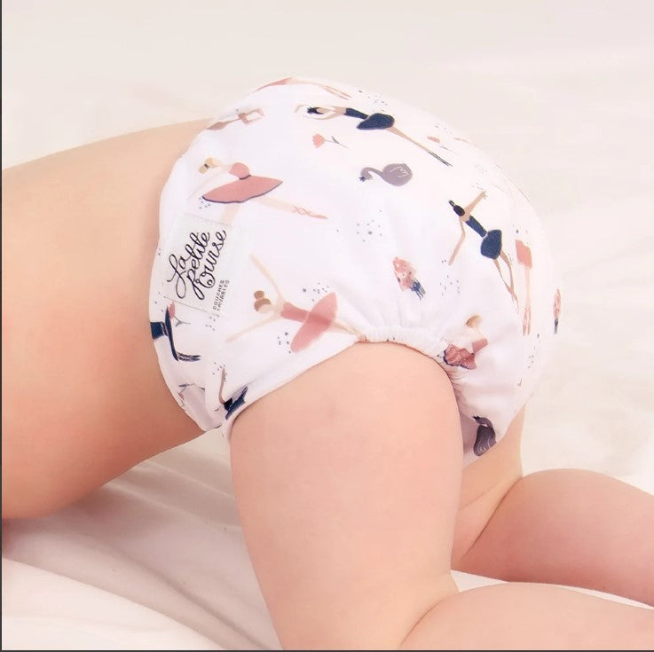 La Petite Ourse Cloth diaper with press stud pocket