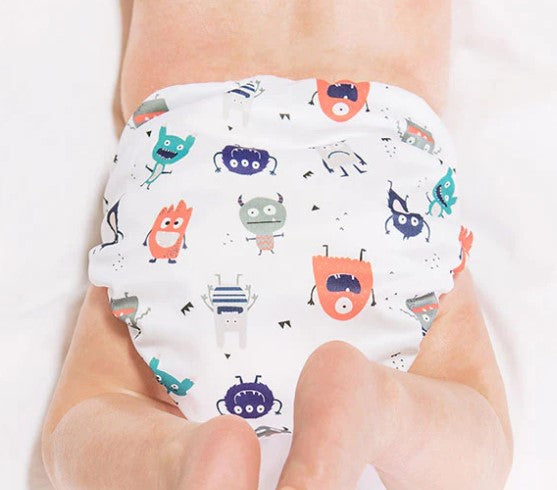 La Petite Ourse Cloth diaper with press stud pocket