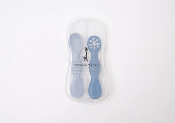 Micasso &amp; Co Silicone learning spoons for babies