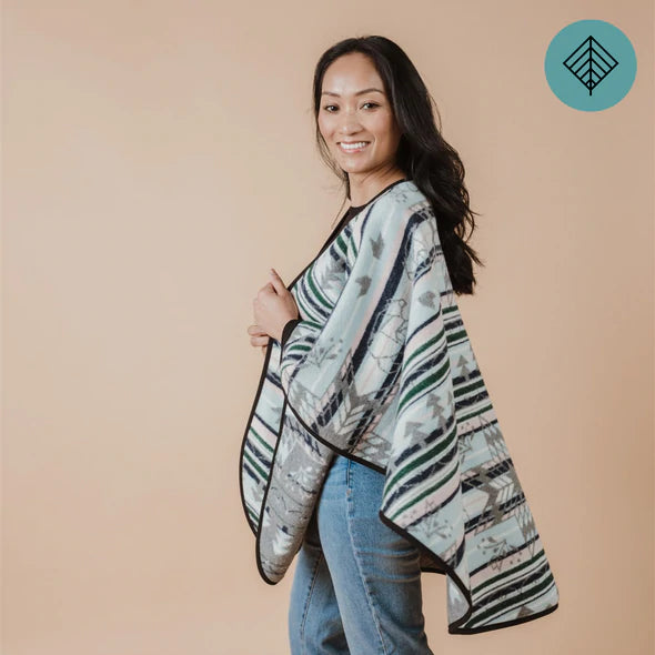 Mini Tipi Châle écoresponsable pour femme