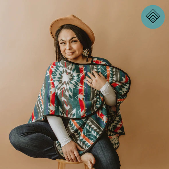 Mini Tipi Châle écoresponsable pour femme