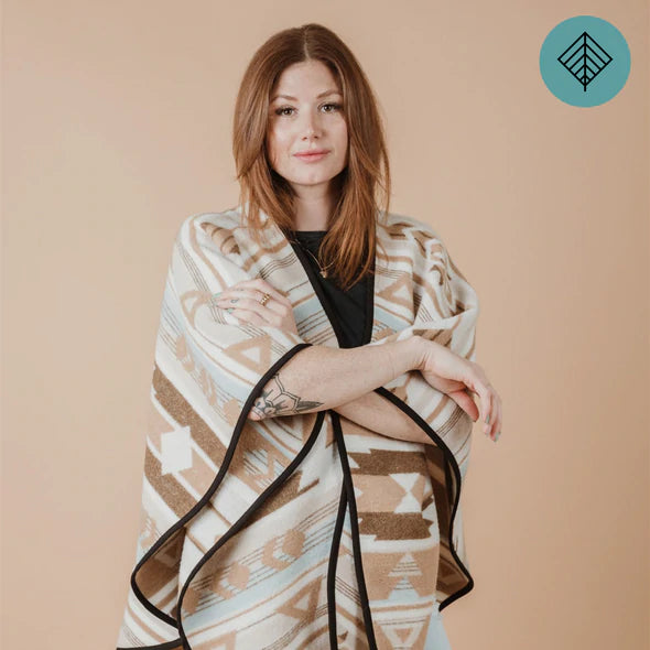 Mini Tipi Châle écoresponsable pour femme
