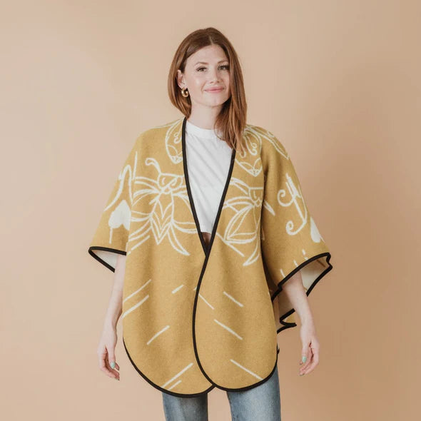 Mini Tipi Châle écoresponsable pour femme