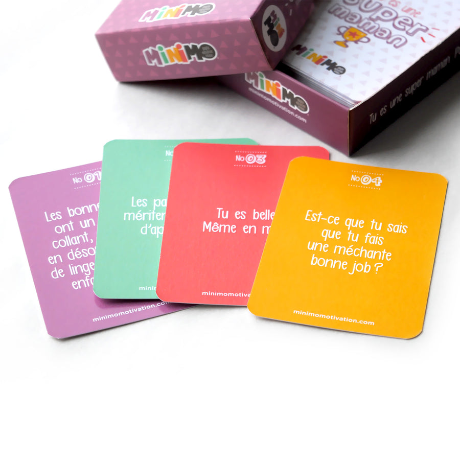 Minimo 52 comfort cards for super mom