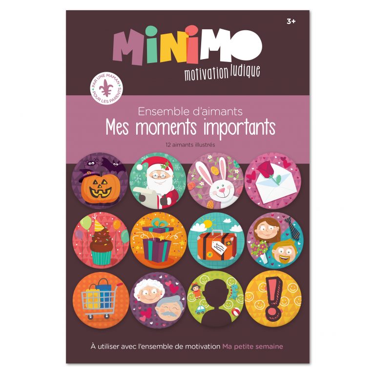 Minimo Mes moments importants - Boutique Planète Bébé