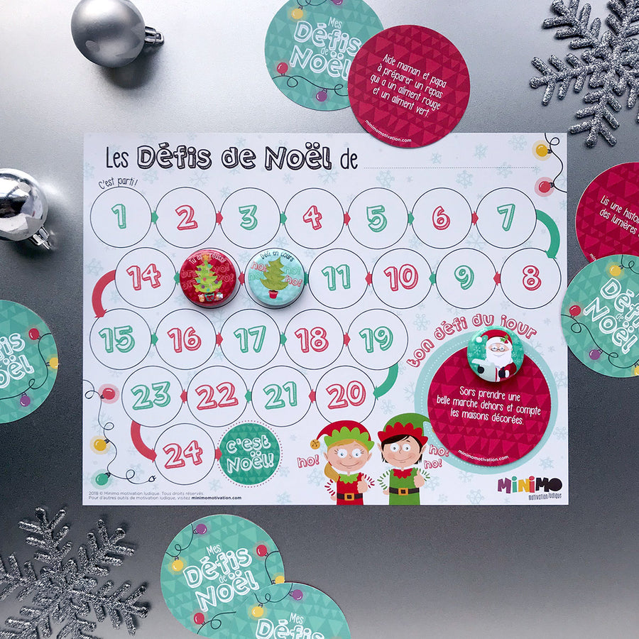 Minimo Calendrier de l'Avent - Boutique Planète Bébé