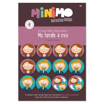 Minimo Ma famille à moi - Boutique Planète Bébé