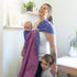 Gustine Écharpe à anneaux Ring sling en coton tissé Portage Gustine baby carrier Joy lotus