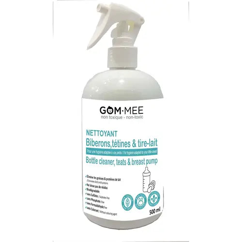 Bulk GOM-MEE Bottle, teat and breast pump cleaner
