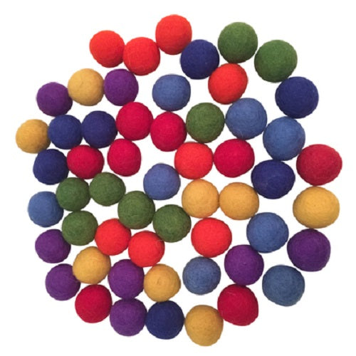 Papoose Balles de laine multicolores - Boutique Planète Bébé