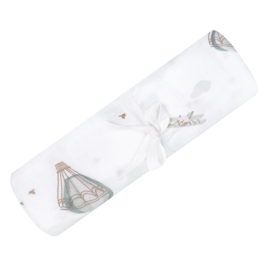 Perlimpinpin Doudou en mousseline de coton