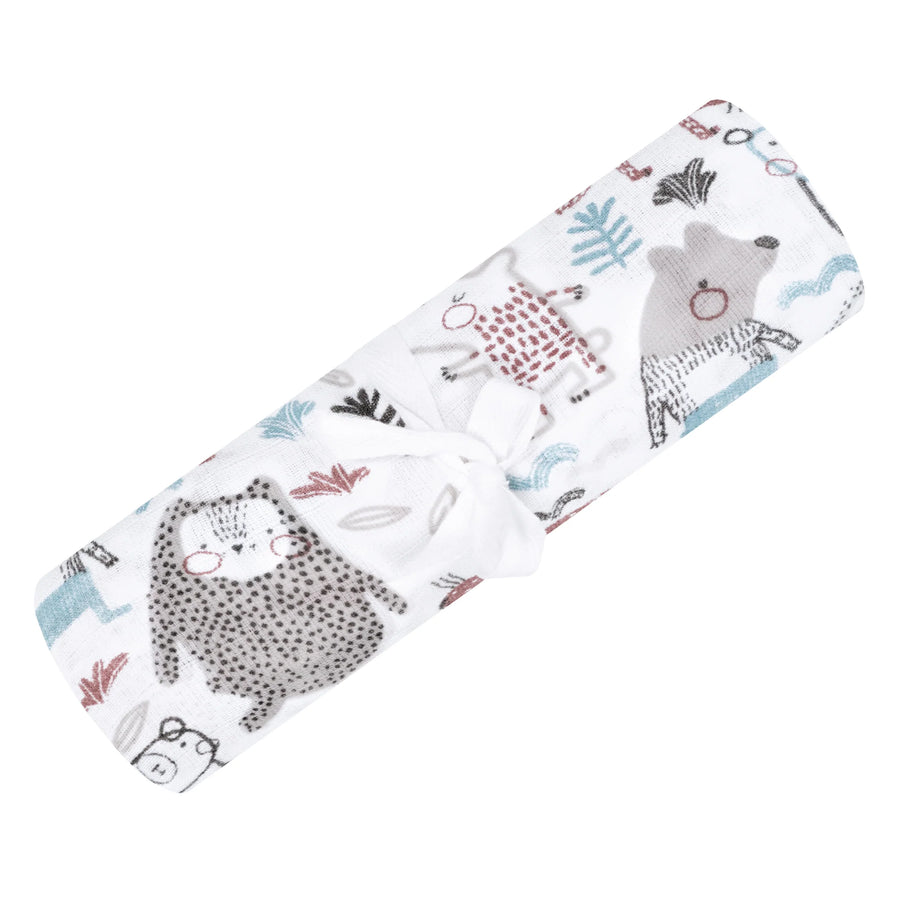 Perlimpinpin Doudou en mousseline de coton