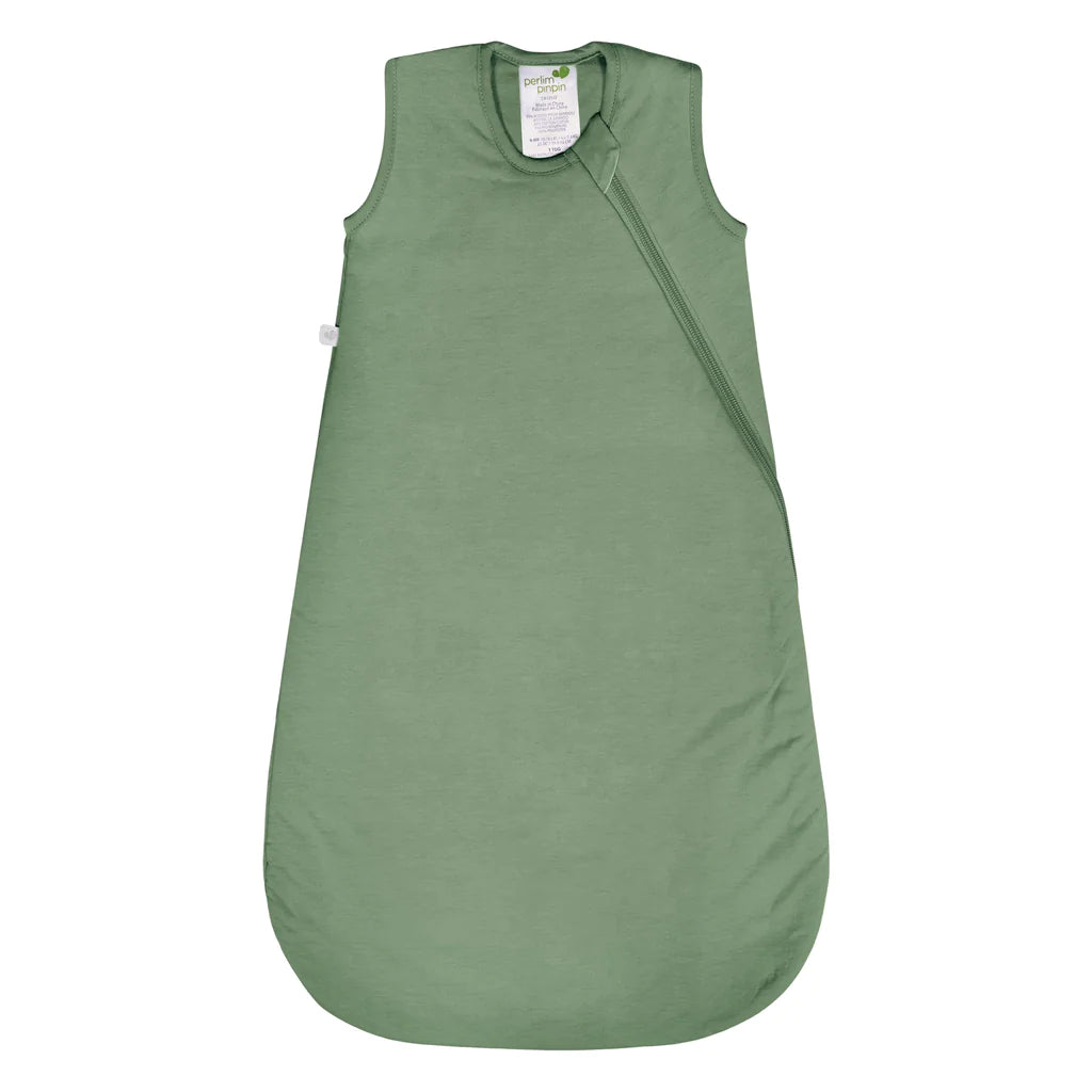 Perlimpinpin Dormeuse sac de nuit en bambou 2.5 Tog 0-6, 6-18 ou 18-36 mois Dodo Perlimpinpin 6-18 mois Vert