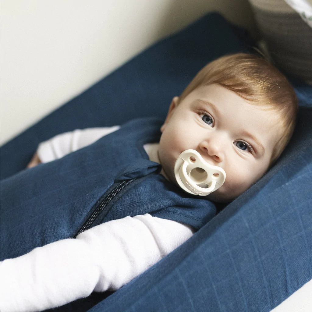 Perlimpinpin Dormeuse sac de nuit en mousseline de Coton 1.5 Tog 0-6, 6-18 ou 18-36 mois Dodo Perlimpinpin 0-6 mois Marine 