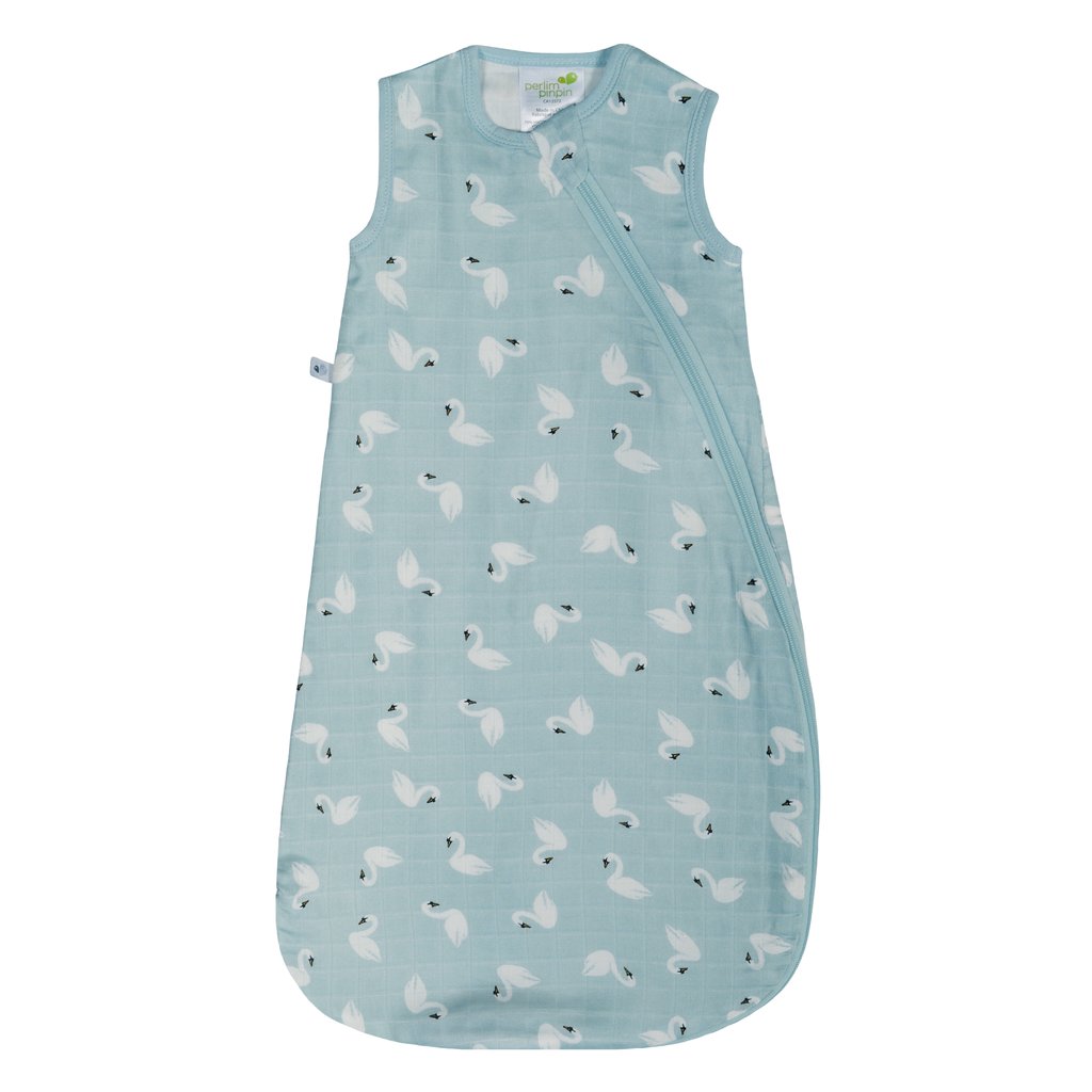 Perlimpinpin Dormeuse sac de nuit en mousseline de bambou 1.0 Tog 0-6, 6-18 ou 18-36 mois Dodo Perlimpinpin
