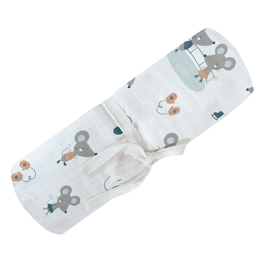 Perlimpinpin Doudou en mousseline de coton