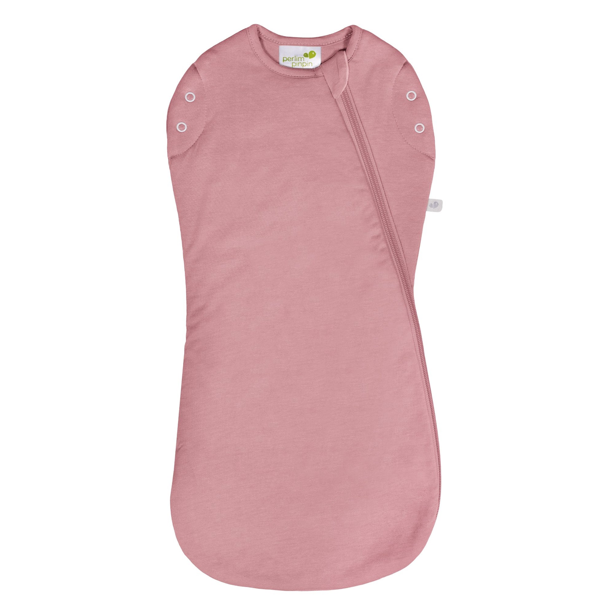 Perlimpinpin Dormeuse sac de nuit Nouveau-né 0-2 mois en bambou 1.0 Tog Dodo Perlimpinpin Rose lotus