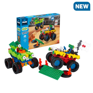 Plus Plus ++ MINI GO Monster trucks 600 morceaux basic