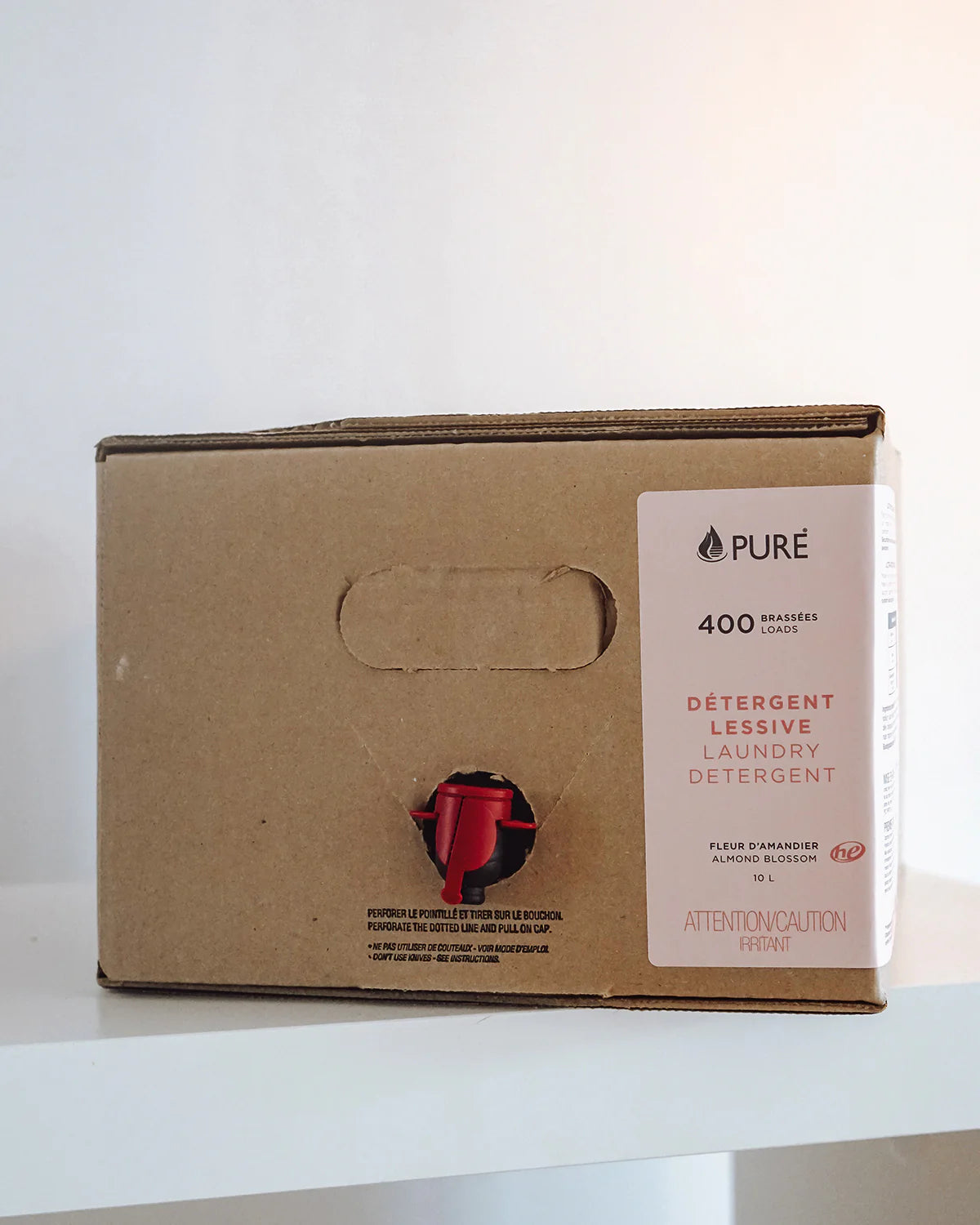 Pure Détergent à lessive format économique Maison Pure Fleur d'amandier 10L  