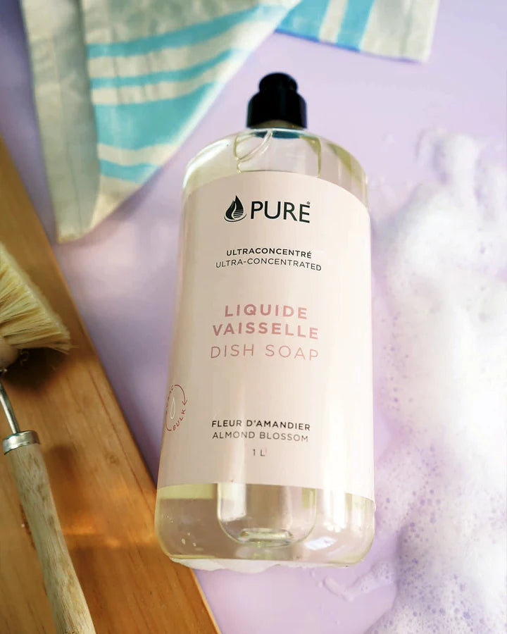 Pure Liquide à vaisselle Maison Pure 1L Fleur d&#39;amandier  