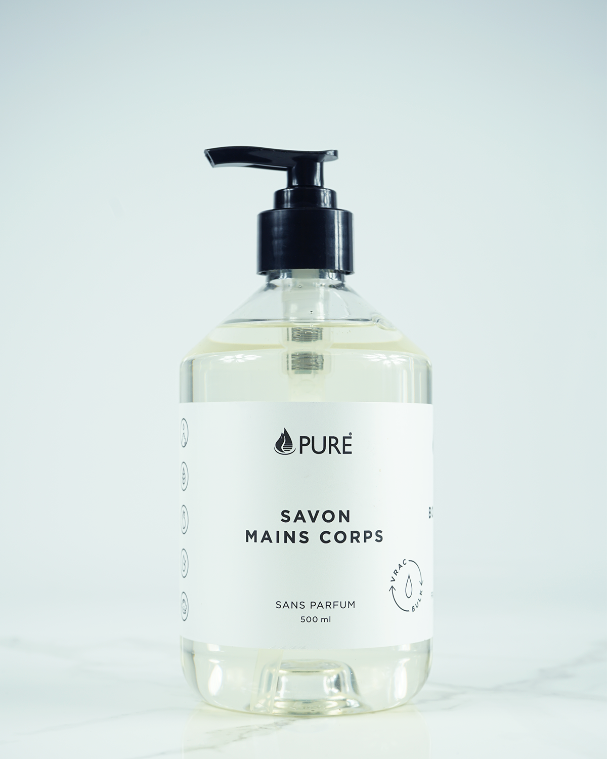 Pure Savon Mains et Corps Soins corporels Pure Lavande 500ml  