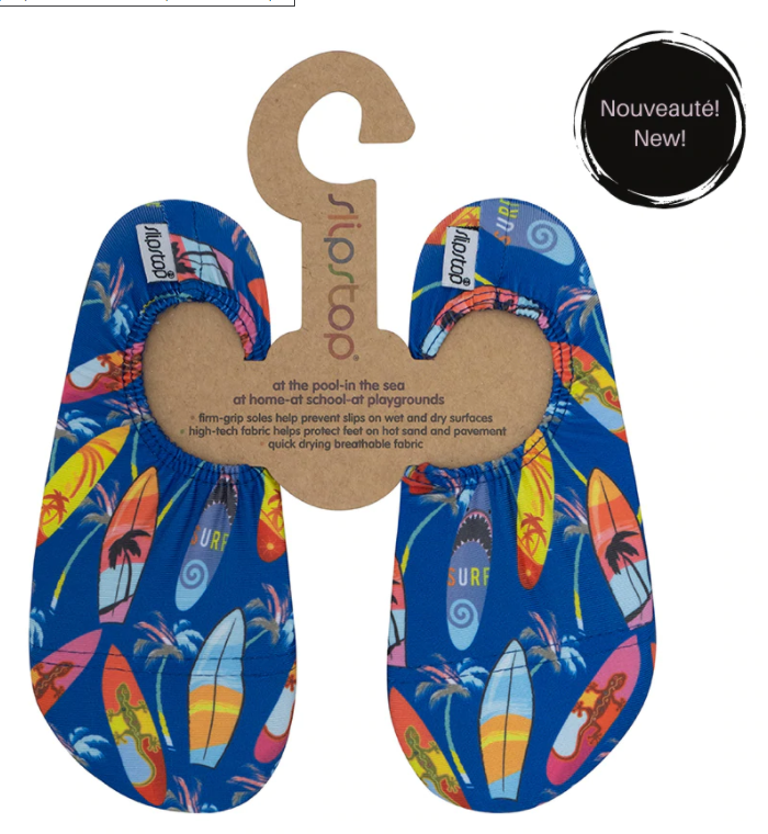 SlipStop Chaussons à semelles adhérentes Enfants S 2-4 ans (7.5-9.5) Vêtements SlipStop   