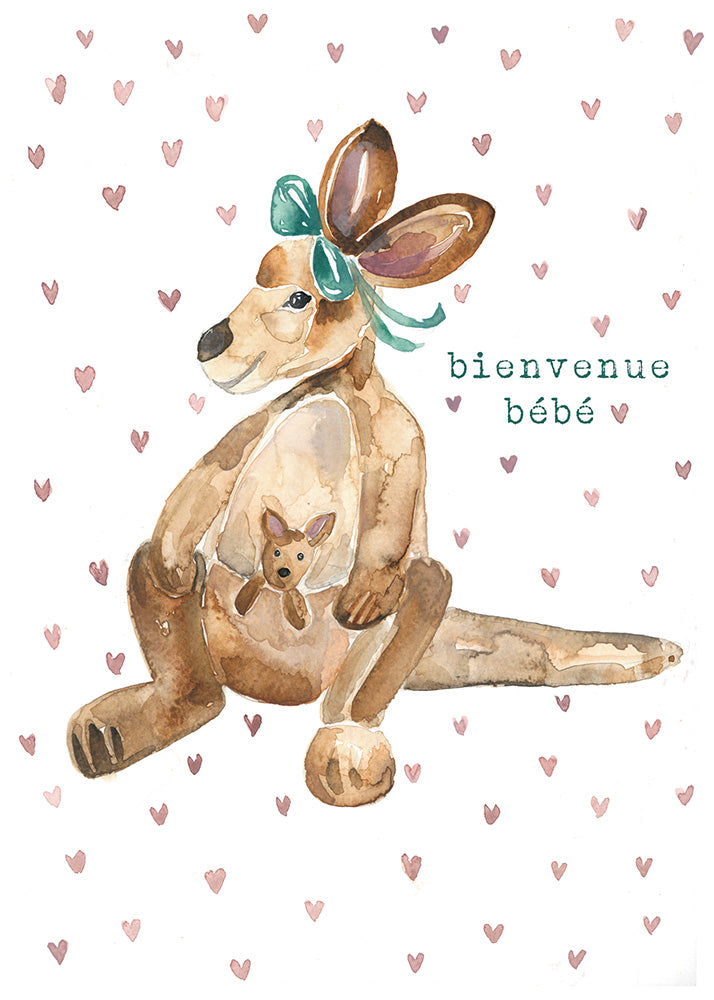 Stéphanie Renière Baby greeting card