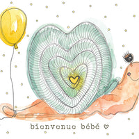 Stéphanie Renière Baby greeting card