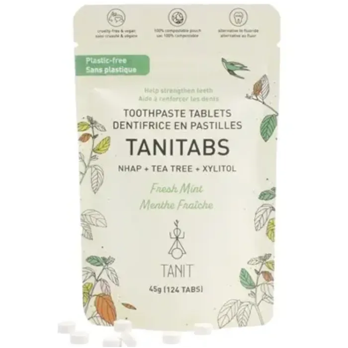 Tanit toothpaste in tablets