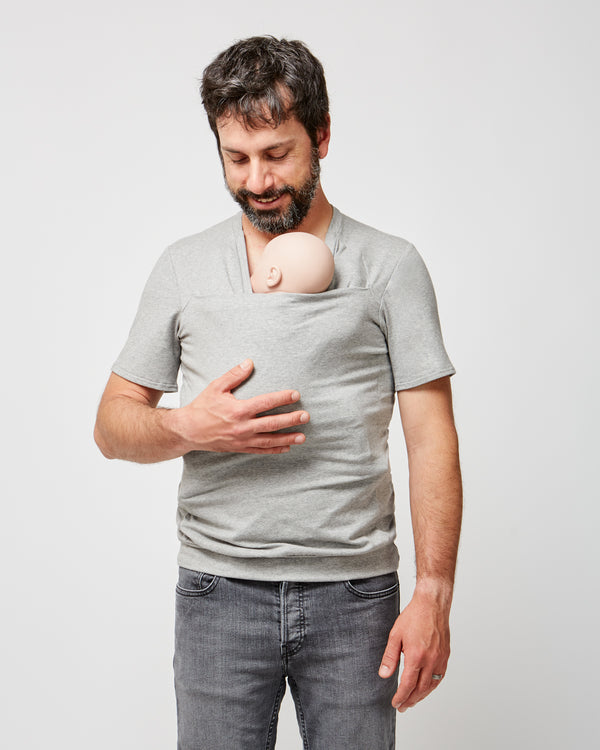 Vija Design Skin-to-Skin Babywearing Dad Sweater