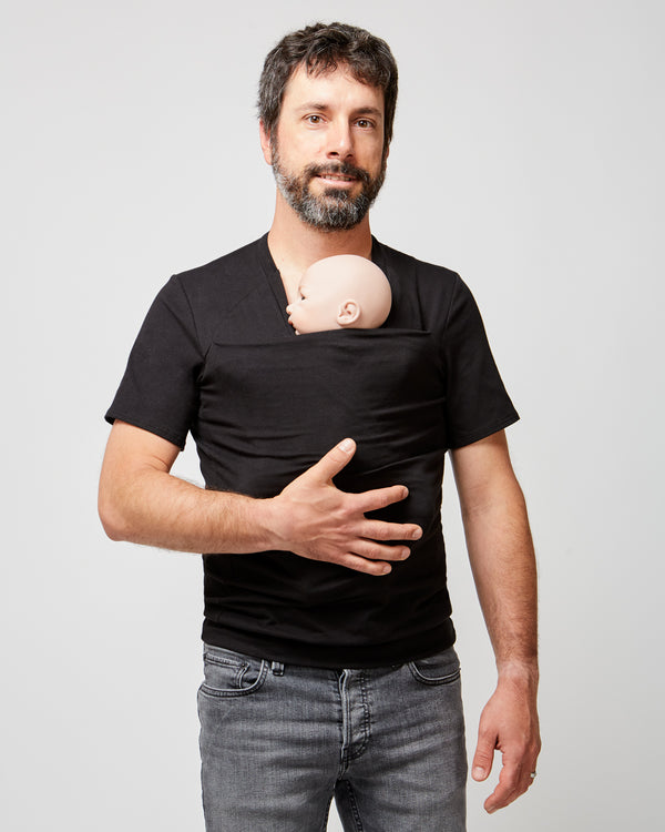 Vija Design Skin-to-Skin Babywearing Dad Sweater