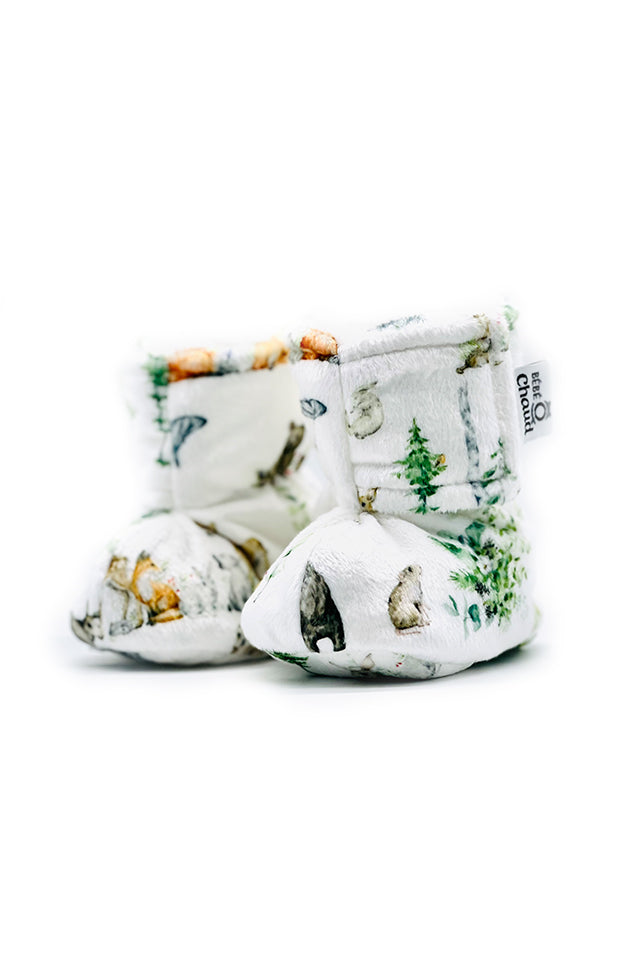 Bébé Ô Chaud Pantoufles 9-18 mois Vêtements Bébé Ô Chaud Fôret vivante  